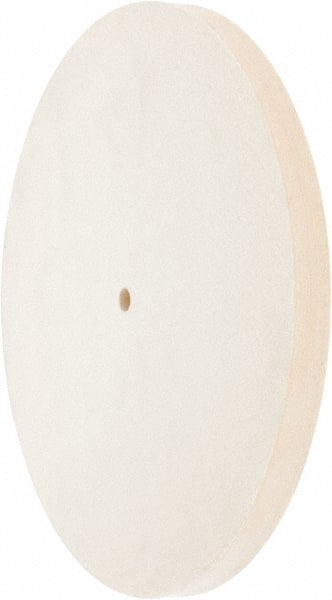 Value Collection - 12" Diam x 3/4" Thick Unmounted Buffing Wheel - 1 Ply, Polishing Wheel, 1/2" Arbor Hole, Medium Density - Exact Tooling