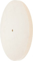 Value Collection - 12" Diam x 3/4" Thick Unmounted Buffing Wheel - 1 Ply, Polishing Wheel, 1/2" Arbor Hole, Medium Density - Exact Tooling