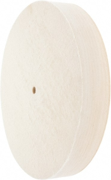 Value Collection - 12" Diam x 2" Thick Unmounted Buffing Wheel - 1 Ply, Polishing Wheel, 1/2" Arbor Hole, Soft Density - Exact Tooling