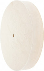 Value Collection - 12" Diam x 2" Thick Unmounted Buffing Wheel - 1 Ply, Polishing Wheel, 1/2" Arbor Hole, Soft Density - Exact Tooling