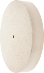 Value Collection - 12" Diam x 2" Thick Unmounted Buffing Wheel - 1 Ply, Polishing Wheel, 1/2" Arbor Hole, Hard Density - Exact Tooling
