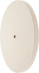 Value Collection - 12" Diam x 3/4" Thick Unmounted Buffing Wheel - 1 Ply, Polishing Wheel, 1/2" Arbor Hole, Hard Density - Exact Tooling