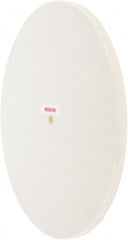 Value Collection - 12" Diam x 1/2" Thick Unmounted Buffing Wheel - 1 Ply, Polishing Wheel, 1/2" Arbor Hole, Medium Density - Exact Tooling