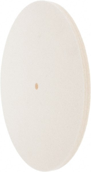 Value Collection - 12" Diam x 1/2" Thick Unmounted Buffing Wheel - 1 Ply, Polishing Wheel, 1/2" Arbor Hole, Soft Density - Exact Tooling