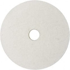 Value Collection - 8" Diam x 1" Thick Unmounted Buffing Wheel - 1 Ply, Polishing Wheel, 1" Arbor Hole, Hard Density - Exact Tooling