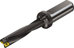 Sandvik Coromant - 7.357" Max Drill Depth, 5xD, 1.437" Diam, Indexable Insert Drill - 2 Inserts, 1-1/2" Shank Diam, Flange Shank - Exact Tooling