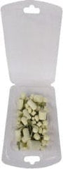 Value Collection - 108 Piece, 1/8" Shank Diam, Wool Felt Bob Set - Medium Density, Includes Ball, Cone, Cylinder, Flame, Olive & Oval Bobs - Exact Tooling