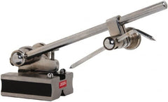 SPI - 2 Spindle, 4 and 7 Inch Spindle Length, Surface Gage - 2-1/4 Inch Long x 1-5/8 Inch Wide Base, 7/8 Inch Overall Height - Exact Tooling