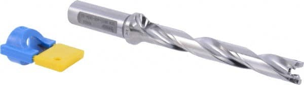Iscar - 0.512" to 35/64" Diam, 8xD, 4.09" Max Depth, 5/8" Shank Diam, 6.68" OAL, Replaceable-Tip Drill - FCP, ICK, ICK-2M, ICM, ICN, ICP, iCP-2M Insert, 13 Seat Size, 91104711 Toolholder, Series SumoCham - Exact Tooling