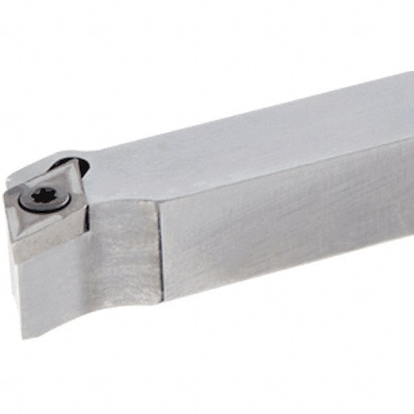 Iscar - SDHC, Left Hand Cut, 16mm Shank Height x 16mm Shank Width, Neutral Rake Indexable Turning Toolholder - 125mm OAL, DC.. 11T3.. Insert Compatibility, Series Isoturn - Exact Tooling