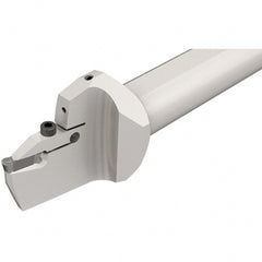 Iscar - 300mm Min Bore Diam, 300mm OAL, 40mm Shank Diam, GHIF Indexable Boring Bar - 40mm Max Bore Depth, GIPA 6.00-3.00 Insert, Clamp Holding Method - Exact Tooling