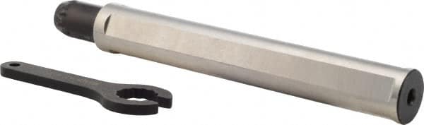 Iscar - 0.157" ID x 3/4" OD Boring & Grooving Bar Holders - 3.397" OAL, 0.57" Head Diam, Through Coolant, Series PICCO - Exact Tooling