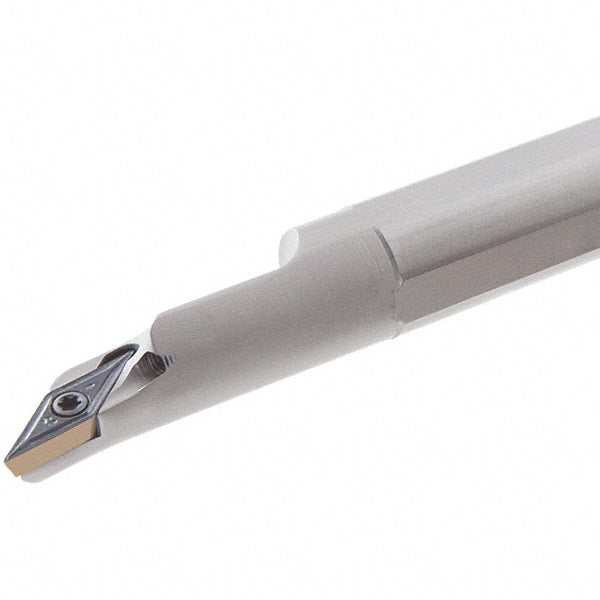 Iscar - 25mm Min Bore Diam, 200mm OAL, 20mm Shank Diam, S-SVJC Indexable Boring Bar - 37mm Max Bore Depth, VC.T 1103.. Insert, Screw Holding Method - Exact Tooling