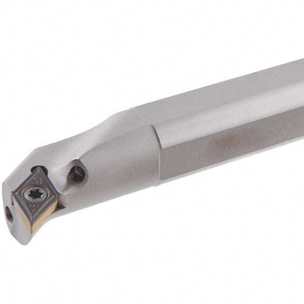 Iscar - 20mm Min Bore Diam, 180mm OAL, 16mm Shank Diam, S-SDUC Indexable Boring Bar - 25mm Max Bore Depth, DC.. 0702.. Insert, Screw Holding Method - Exact Tooling