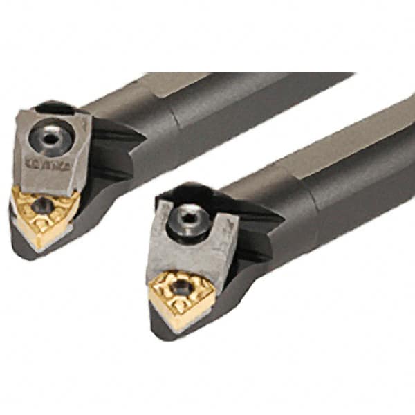 Iscar - 36mm Min Bore Diam, 300mm OAL, 25mm Shank Diam, S-MULN Indexable Boring Bar - CN.. 1204.. Insert, Wedge Holding Method - Exact Tooling