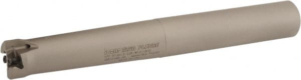 Iscar - 1" Cut Diam, 0.118" Max Depth of Cut, 1" Shank Diam, Indexable Plunge End Mill - Straight Shank, HTP LNHT 1006 Insert Style, HTP-LN10 Toolholder Style, Through Coolant, Series TangPlunge - Exact Tooling