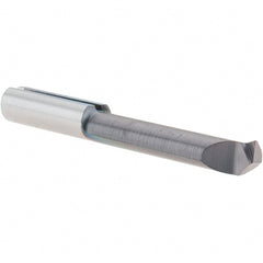 Iscar - 5mm Min Bore Diam, 24mm Max Bore Depth, 5mm Shank Diam, Chamfering Boring Bar - 0.002" Corner Radius, Right Hand Cut, Solid Carbide, TiAlN/TiN Finish - Exact Tooling