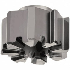 Iscar - 1/2" Head Diam RM-BNT5-3D-0.625C, RM-BNT5-5D-0.625C, RM-BNT5-8D-.625C Modular Reamer Head - Exact Tooling
