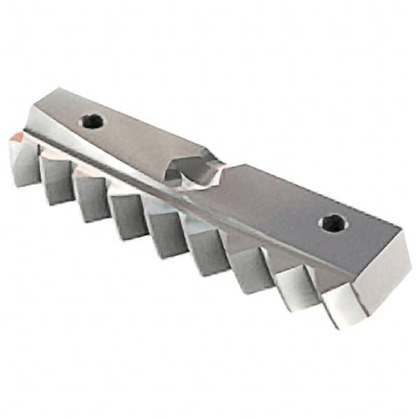 Iscar - 8 TPI, Internal/External Thread, NPT Standard, MTH IC908 Grade Thread Mill Insert - Carbide, TiAlN Coating - Exact Tooling