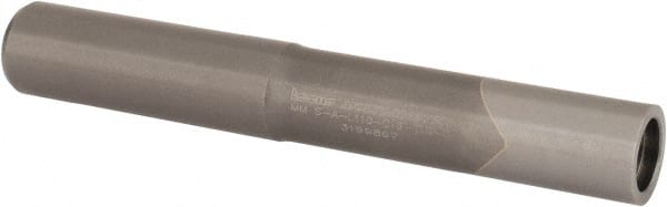 Iscar - Multimaster 16mm 90° Stepped Shank Milling Tip Insert Holder & Shank - 0.598" Neck Diam, T10 Neck Thread, 110mm OAL, Carbide MM S-A Tool Holder - Exact Tooling