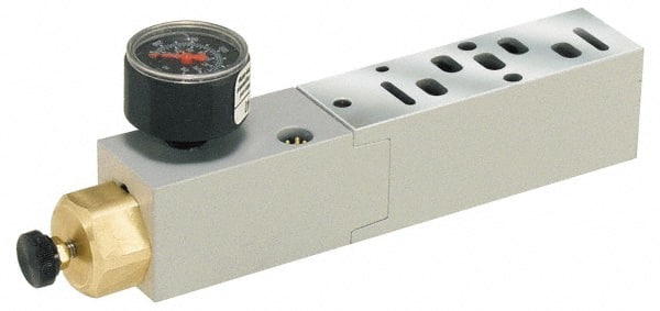 Parker - 15407-2 Solenoid Valve Sandwich Regulator - Use with HB Series Solenoid Valves - Exact Tooling