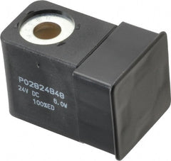 Parker - Direct Acting, Thermoplastic Solenoid Valve - Normally Closed, 232 Max PSI, FKM Seal - Exact Tooling