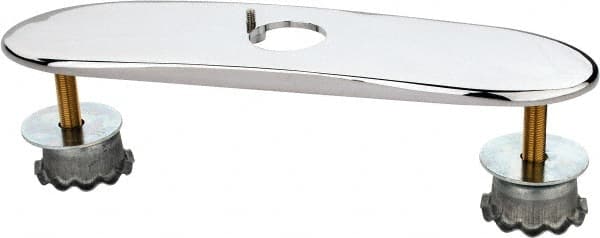 Chicago Faucets - Faucet Replacement 8" Cover Plate - Polished Chrome, Use with HyTronic IR Faucets - Exact Tooling