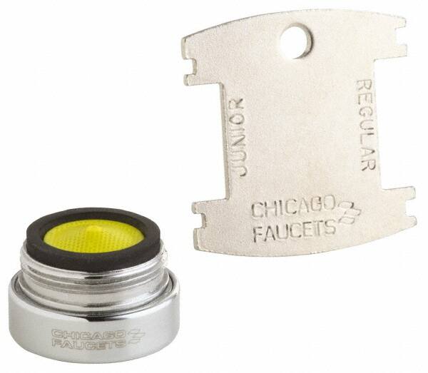 Chicago Faucets - Faucet Replacement 2.2 GPM Aerator - Polished Chrome, Use with Chicago Faucet Lavatory Faucets - Exact Tooling