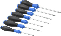 Wiha - 7 Piece, Torx Plus Standard Slotted Screwdriver Set - Comes in Box - Exact Tooling