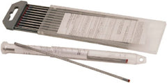Welding Material - EWG Tungsten Electrode - 3/32" Diam x 7" Long - Exact Tooling