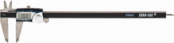 Fowler - 0 to 300mm Range, 0.01mm Resolution, IP54 Electronic Caliper - Stainless Steel with 2.35" Stainless Steel Jaws, 0.03mm Accuracy - Exact Tooling