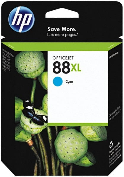 Hewlett-Packard - Cyan Ink Cartridge - Use with HP Officejet Pro K550 - Exact Tooling