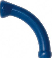 Loc-Line - 1/4" Hose Inside Diam, Coolant Hose Extended Elbow - For Use with Loc-Line Modular Hose System - Exact Tooling