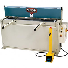 Baileigh - Floor Shears Power Type: Hydraulic Blade Length (Inch): 52 - Exact Tooling