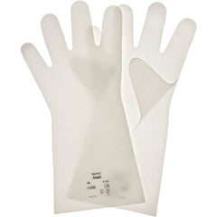 Ansell - 2.5 mil Thick, Chemical Resistant Gloves - White - Exact Tooling