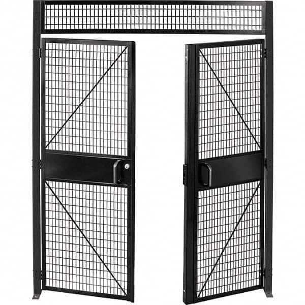 Folding Guard - Temporary Structure Doors Type: Hinged Door Width (Feet): 6 - Exact Tooling