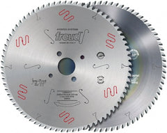 Freud - 450mm Diam, 60mm Arbor Hole Diam, 72 Tooth Wet & Dry Cut Saw Blade - Carbide-Tipped, Standard Round Arbor - Exact Tooling