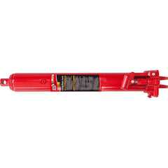 Big Red - Manual Bottle, Screw, Ratchet & Hydraulic Jacks; Type: Hydraulic Long Ram Jack ; Load Capacity (Ton): 8 (Inch); Minimum Height (Inch): 24-7/16 ; Minimum Height (Decimal Inch): 24.4375 ; Maximum Height (Decimal Inch): 44.1250 ; Maximum Height (I - Exact Tooling
