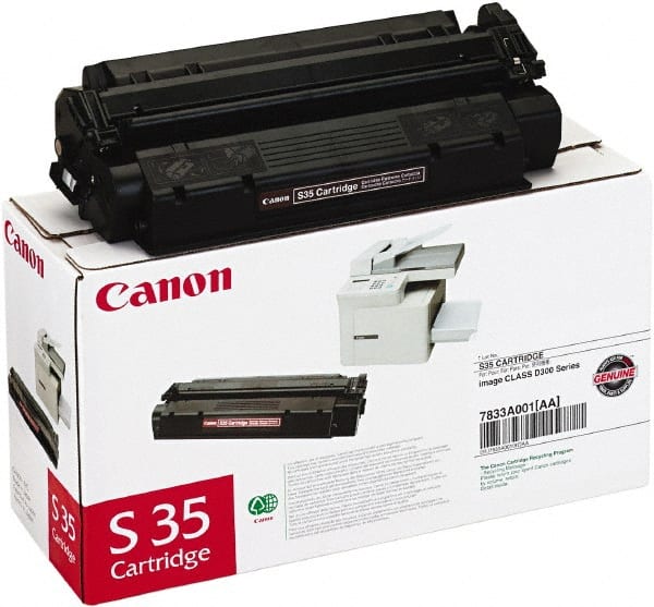 Canon - Black Toner Cartridge - Use with Canon Laser Printers - Exact Tooling