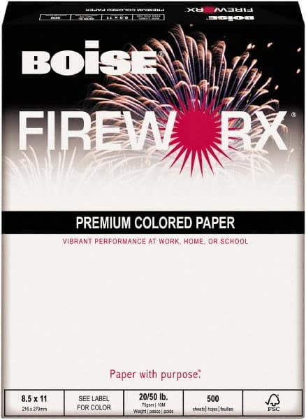 Boise - Colored Copy Paper - Use with Laser Printers, Copiers, Plain Paper Fax Machines - Exact Tooling