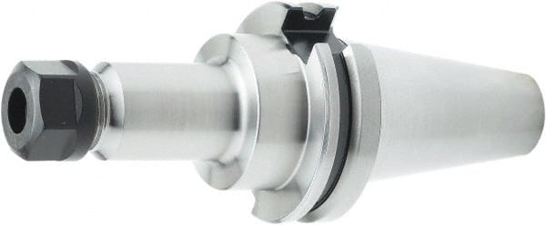 Parlec - 8" Projection, CAT40 Dual Contact Taper, ER16 Collet Chuck - Through Coolant - Exact Tooling