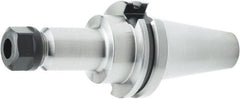 Parlec - 8" Projection, CAT40 Dual Contact Taper, ER16 Collet Chuck - Through Coolant - Exact Tooling