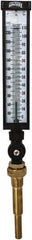Winters - 30 to 240°F, Industrial Thermometer with Standard Thermowell - 5 Inch Immersion Length, 6 Inch Stem Length, 20 Inch Long, 3/4 Inch Thread - Exact Tooling
