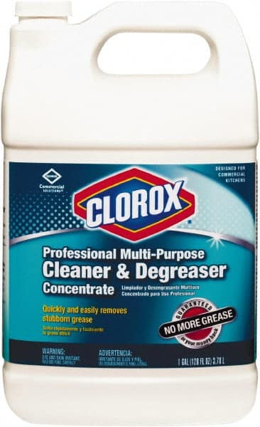 Clorox - 1 Gal Bottle Cleaner/Degreaser - Liquid, Citrus - Exact Tooling
