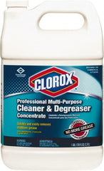 Clorox - 1 Gal Bottle Cleaner/Degreaser - Liquid, Citrus - Exact Tooling