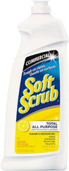 Soft Scrub - 36 oz Bottle All-Purpose Cleaner - Liquid, Lemon - Exact Tooling