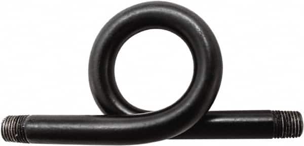 Winters - 1/4 Thread, 1,650 Max psi, Steel Case Material, Pressure Gauge Siphon - 4.6 Inch Long, Male Port, Air, 80 Material Grade - Exact Tooling