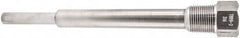 Winters - 10 Inch Overall Length, 3/4 Inch Thread, 316 Stainless Steel Thermowell - 7-1/2 Inch Insertion Length - Exact Tooling