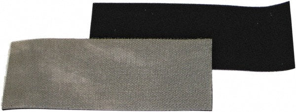 3M - 2-3/4" Wide x 7-3/4" Long Hand Pad Holder with Hook & Loop Attachment - Compatible with 2-3/4" x 8" Hook & Loop Discs - Exact Tooling