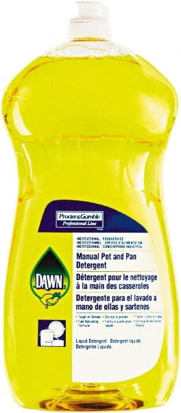 Dawn - 38 oz Bottle Manual Dishwashing Liquid - Lemon Scented - Exact Tooling